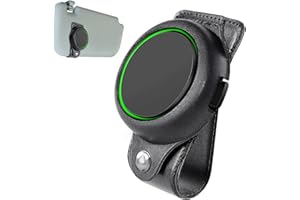 ‎MYLOVETIME mylovetime Sonnenblende Halterung Ooono 2 Halterung Auto Kompatibel mit Ooono Co-Driver No2, Halter für OOONO Blitzerwarner PU Leder Schwarz