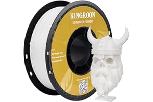 Kingroon Filamento, PLA Filamento Bobina 1,75 mm for stampanti 3D, 1.75 mm Filamento PLA 1kg precisione dimensionale +/- 0,03 mm, bobina da 1 kg (2,2 libbre) PLA Filamento,Filamento Stampante 3d