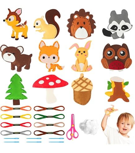 Baker Ross Crea Borse Regalo per Bambini da Decorare ed Personalizzare come Idea Creativa (confezione da 6