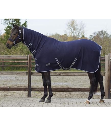 Coprisudore In Lana Con Collo QHP &ndash; Per Cavallo &ndash; Peso 1 &ndash; Modello 6043