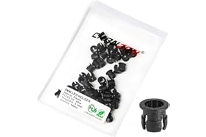 Chanzon 50 pezzi 5mm Supporto Led Testa Piatta Per Diodi Emettitori Di Luce, Luci A Diodi, Lampadina,Portalampada Porta Diodo