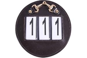 QHP Nicki numero di supporto per briglie di, One Size, Brown Gold