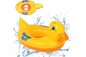 Giugio Flotador Inflable para bebé, Flotador de bebé con Asiento de natación, Flotador para bebé, Flotador Inflable, Juguete para niños de 6 Meses a 3 años