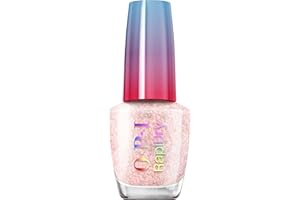 OPI RapiDry™ Smalto ad Asciugatura Rapida, Vegano e a Prova di Sbavature, Smalto Semi-trasparente in Tonalità Neutre, Nude e Rosso con Riflessi colorati, (9ml)