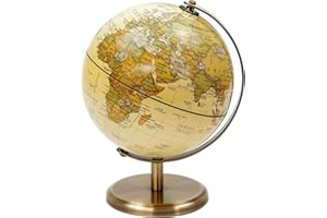 Exerz Globo Antiguo Dia 14 cm Mapa en Español - Mini globo antico da 5,5 pollici in spagnolo