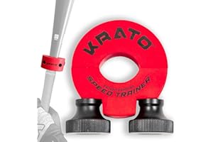 KRATO BAT WEIGHTS Krato Baseball Bat Weight - #1 in Baseball Training Equipment. Improve Swing Mechanics - Increase Exit Velocity - Weighted Bat = All-in-One Baseball Trainer | Bat Weights for Baseball Youth to MLB
