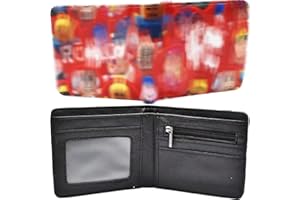 simyron Monedero Chico Carteras Carteras Cuero Plegable, Cuero Plegable PU Cartera Plegable Delgada Cartera para Niños Niña Fanáticos del Billetera