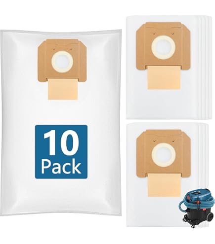 5x Sacchetti Per Aspirapolvere Adatto Per Bosch GAS 50, GAS 50M - Foto 10