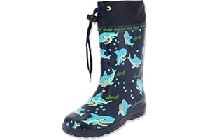 Beck Sharks, Stivali di Gomma Bambini e Ragazzi