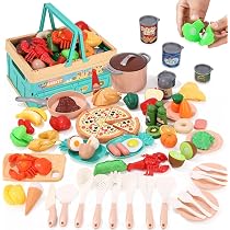 WUSUPU Accessoire Cuisine Enfant,72pcs Dinette Enfant Ustensile Cuisine Enfants,Cuisines Enfants Ensemble,Jeu de Role de Chef Kit Cuisines avec Panier Pique Nique,Cadeau Fille Garcon 3 4 5 6 7 Ans WUSUPU Accessoire Cuisine Enfant,72pcs Dinette Enfant Ustensile Cuisine Enfants,Cuisines Enfants Ensemble,Jeu de Role de Chef Kit Cuisines avec Panier Pique Nique,Cadeau Fille Garcon 3 4 5 6 7 Ans