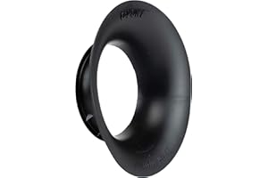 Planet Waves PW-OPBKL O-Port Dispositif d'optimisation du son pour guitare acoustique Grand Noir