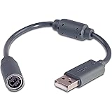Fosmon Verkabelter Adapter Handschellen Xbox 360 PC Und Xbox360, Wired Controller USB-Kabel USB-Adapter für Game Controller S