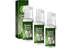 atnayo 3 Pcs Mouth Ulcer Treatment for Adults, Ulcer Spray for Dry Mouth Relief, Breath Fresh