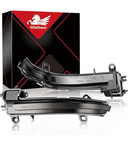 Clignotants Rétroviseur Pour BMW Série 1/2/3/4 – Compatibles F20 F30 F32 Etc., Orange Dynamique, Facile à Installer