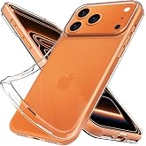 [Esnek Şeffaf] For iPhone 17 Pro ile uyumlu Crystal Clear Esnek Silikon Darbe Emici Şeffaf Kılıf (Şeffaf Esnek Silikon)