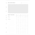 Recharge Filofax A5 Project Management 152032 - 56 Feuilles Pour Organiser Vos Projets