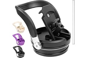 Stanley Cup Deckel Auslaufsicher, PRZRAO Stanley Cup Deckel Ersatz für 40oz, Deckel Stanley Cup Dicht with Strohhalme, Ersatzdeckel Stanley Cup, Stanley Flip Straw