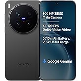 vivo X300 Pro 5G (Elit Siyah, 16GB RAM, 512GB Depolama) &Uuml;cretsiz EMI/Ek Değişim Teklifleri ile