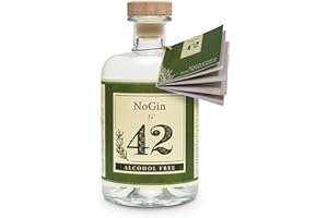 GIN 42 BOTANICALS NoGin 42 - L'alternative au gin sans alcool avec les épices originales du Gin 42 | jnpr | Sans sucre | Compagnon idéal pour les cocktails sans alcool | A servir avec l'eau tonique Thomas Henry