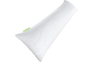 Gentle North Hochwertiges Seitenschläferkissen 40 x 145 cm – Langes Kissen für Seitenschläfer – Körperkissen für Erwachsene mit Mikrofaserfüllung 40 x 145 cm lang – –kotex – Waschbares Schlafkissen