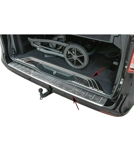 tuning-art Ladekantenschutz BL906R Edelstahl passgenau für Mercedes V-Klasse Vito W447 2014