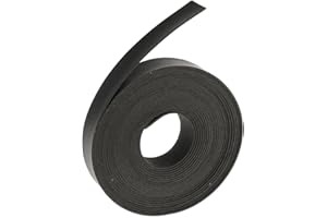 DAILY MALL dailymall 5 Mètres De Bande De Sangle en Cuir PU pour L'artisanat du Cuir Sac à Bandoulière Matériel De Ceinture 2cm - Noir