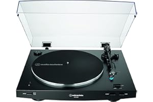 AUDIO-TECHNICA Audio Technica AT-LP3XBT-BK Bluetooth Turntable Belt Drive Fully Automatic 33/45 (Black)