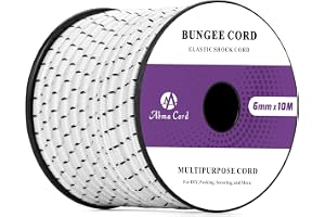 Abma Cord Gummirep 6mm 10M Elastisk Sladd Spännrep Elastiskt Rep Expander