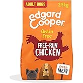 Edgard Cooper Grain Free Dog Food Dry, (Chicken 2,5kg), Natural Kibble Dry Dog Food for Adults, Gluten-Free, Hypoallergenic,