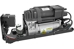 Kalmaegee 37206875176 Air Suspension Compressor Pump with Bracket and Valve Block for BMW 5 7 Series F07 GT F11 F01 F02 F04 2009-2018 37206784137 37206789165
