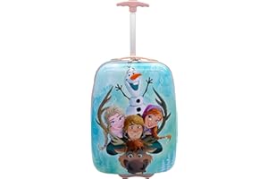 Undercover Dziecięcy bagaż podręczny z twardą obudową, 2 rolki, 20 x 44 x 33 cm – 23 l, niebieski, 20 x 44 x 33 cm - 23 l, Walizka z poliwęglanu 16'