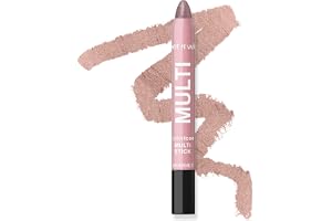 Wet n Wild, 3-in-1 Color Icon Multi-Stick for Eyes, Cheeks and Lips, Infused with Argan Oil and Vitamin E, Apply as Eyeliner, Eyeshadow, Blush or Contour, Blue Me Away