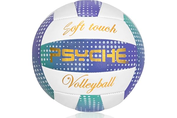 Wuzfully Ballon de Volley Soft Touch Beach Volley Ball pour Adultes et Enfants pour Intérieur Extérieur Taille 5