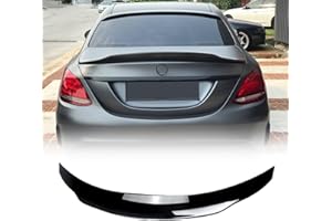 MUTUSAISI Car Rear Boot Spoiler Lip Wing Fit For Mercedes Benz C Class W205 2015-2022 Saloon C180/ C200/ C220/ C250/ C300/ C350/ C43/ C63 PSM Style Accessories