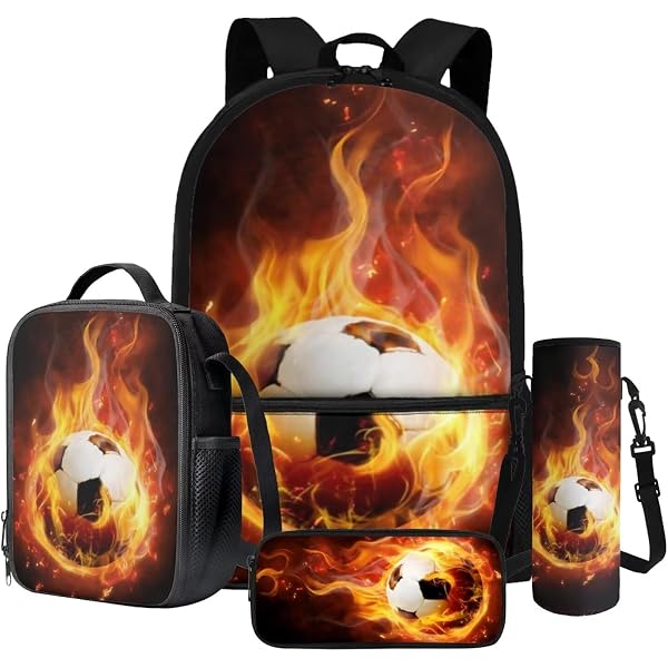 HELLHERO Mushroom Frog Backpack Set For Girls – School Bag With Lunch Box & Pencil Case - View #6
