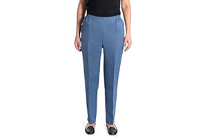 Alica Winter Schlupfhose meliert, komfortabler Gummibund, gerader Schnitt, Hosentaschen mit Zip