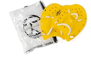 SWIMXWIN PALETTE PALMARI professionali forma ergonomica per allenamento nuoto piscina corredate da elastico