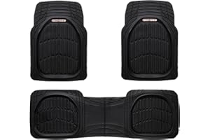 SUMEX Alfombra goma univ. "sand" negra 3 pzs