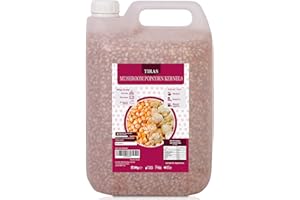 TIRAS Mushroom Popping Corn Kernels USA Popcorn Seeds - Stove-top & Air Popper Friendly - 5kg