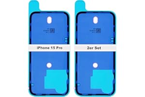 IS-TECK Lot de 2 autocollants de rechange pour iPhone 14 15 16 Plus Pro Max pour coque arrière et boîtier - Joint autocollant étanche (iPhone 15 Pro)