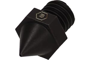 BROZZL Raise3D - Ugello Pro2 in acciaio temprato, diametro 0,4 mm, per stampanti 3D