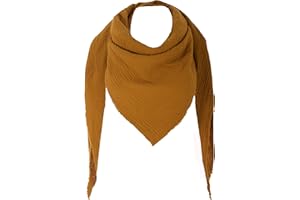 stylx XXL Tuch 23 Farben Farbwahl Halstuch Musselintuch Musselin Damen Damenhalstuch Dreieckstuch Schal Herren Männer Frauen Herrenhalstuch Dreieckig leicht (einlagig)