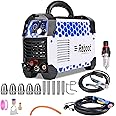 Reboot Plasma Cutter Non-Touch Pilot Arc 240V 60Amp Plasma Cutting Machine,High-Quality Consumable Set and Large Digital Display Easy Cut Upgrade RBC6000L