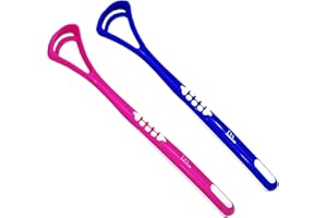 DENTAL AESTHETICS langue NETTOYANT x 2 ~ noir bleu et rose