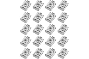 ‎LT EASIYL LT Easiyl Pack of 20 front wheel arch fairings, mudguard chassis, metal nut, mounting clip, door trim, mounting clip, 51717065773, compatible with BMW 3 series, silver