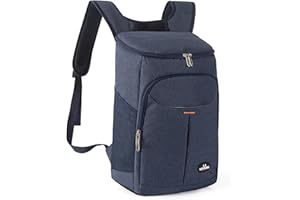 YDFYX 25L Zaino Termico Frigo,Borsa Termica Porta Pranzo,Borsa Frigo Isoterma per Alimenti Mantenere Caldo o Freddo per Picnic Escursionismo Campeggio Barbecue Campeggio