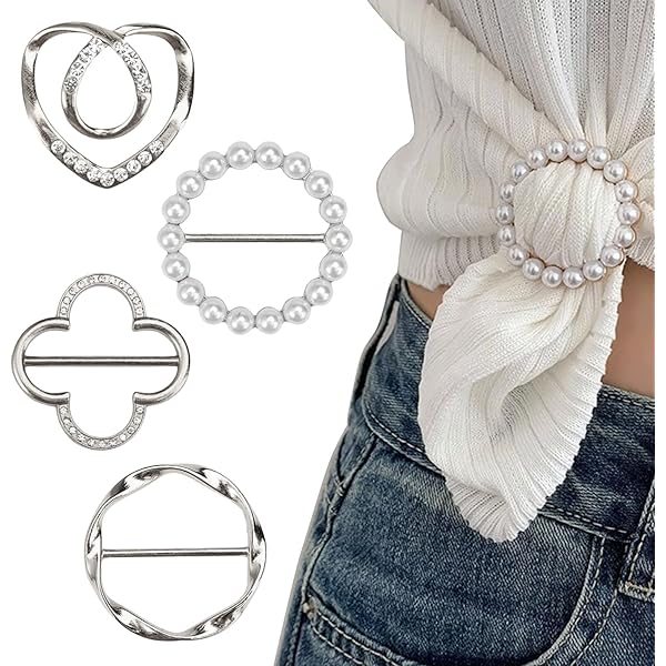 Lot De 9 Épingles De Sûreté Strass Pour Femme - Broches Perles Décoratives - Pour Vêtements, Jeans, Écharpes