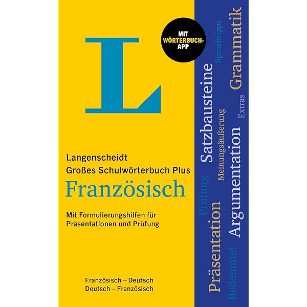 Langenscheidt Großwörterbuch Französisch-Deutsch : Langenscheidt