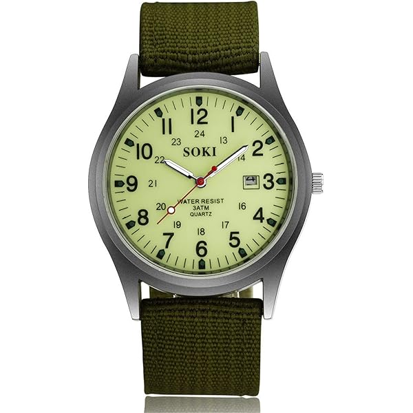 Vind herenhorloge lichtgevend op - maart 2026