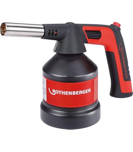 Kemper KE2019 Blow Torch With Piezo Ignition Incl. 4 X Gas Cartridge